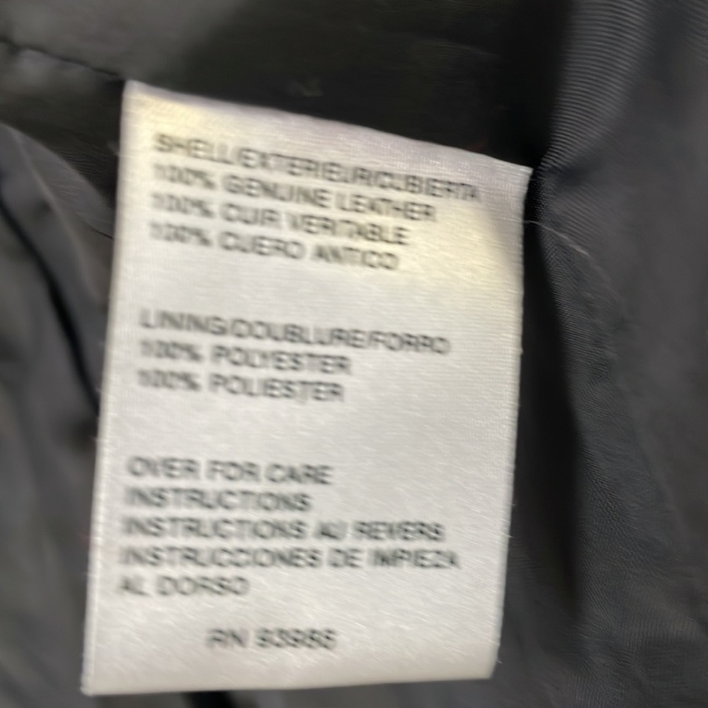 Leather jacket - Picture 3 of 3